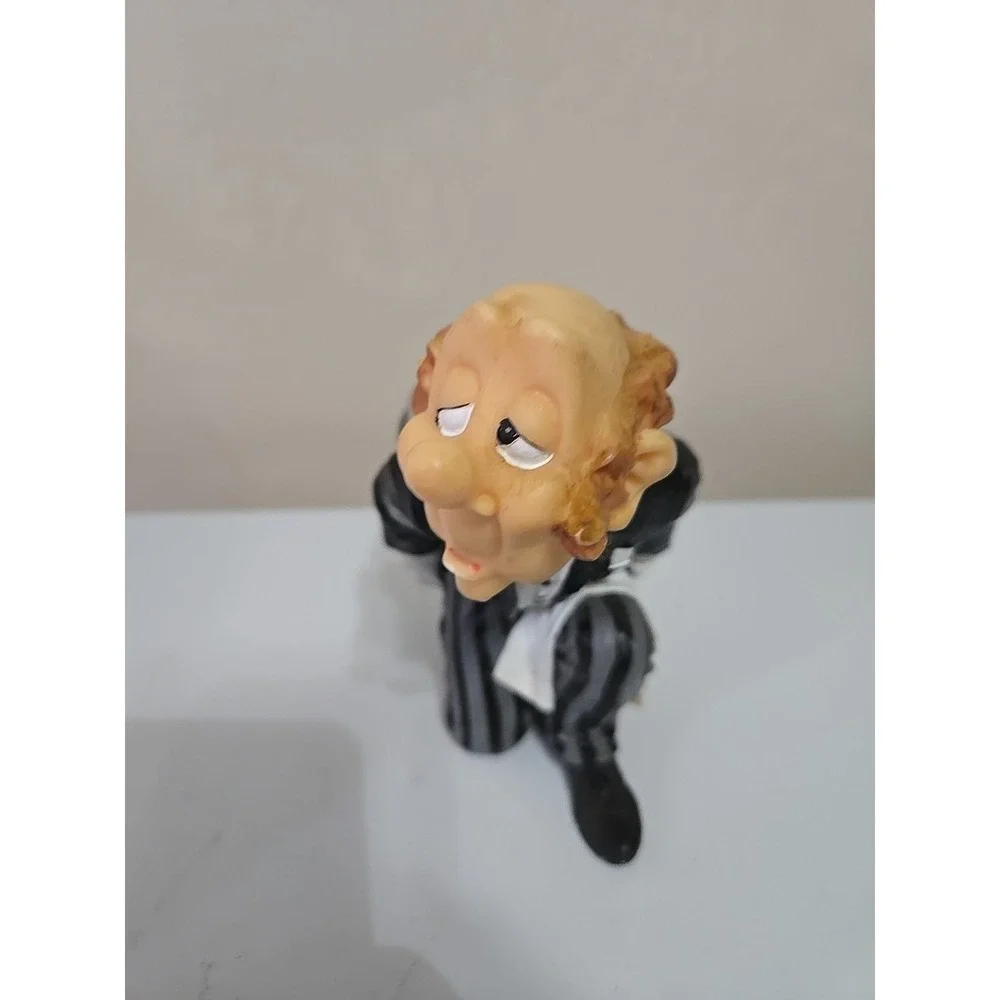 Vtg James The Butler Wine Bottle‎ S/P  Spirits Bottle Holder/Stand 1990 Decor